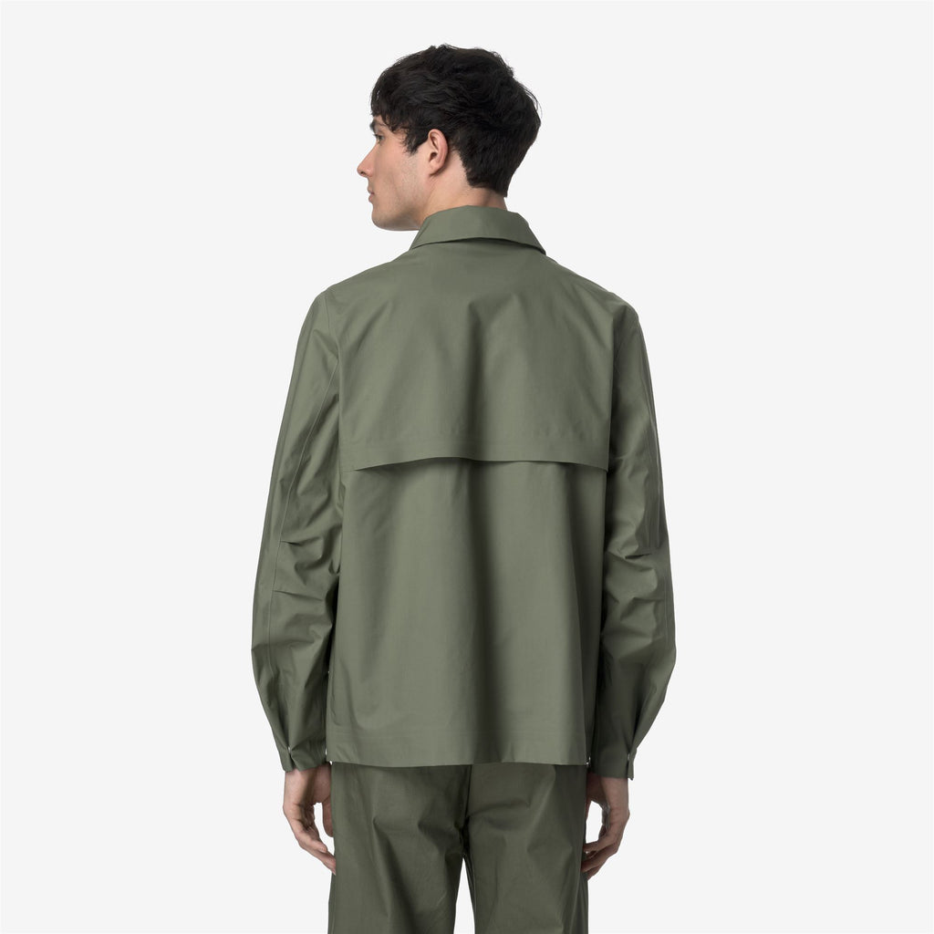 Jackets_MAN_ORION 3L POPLIN_Short_Green Lichen - BEIGE LT - Commercial 6