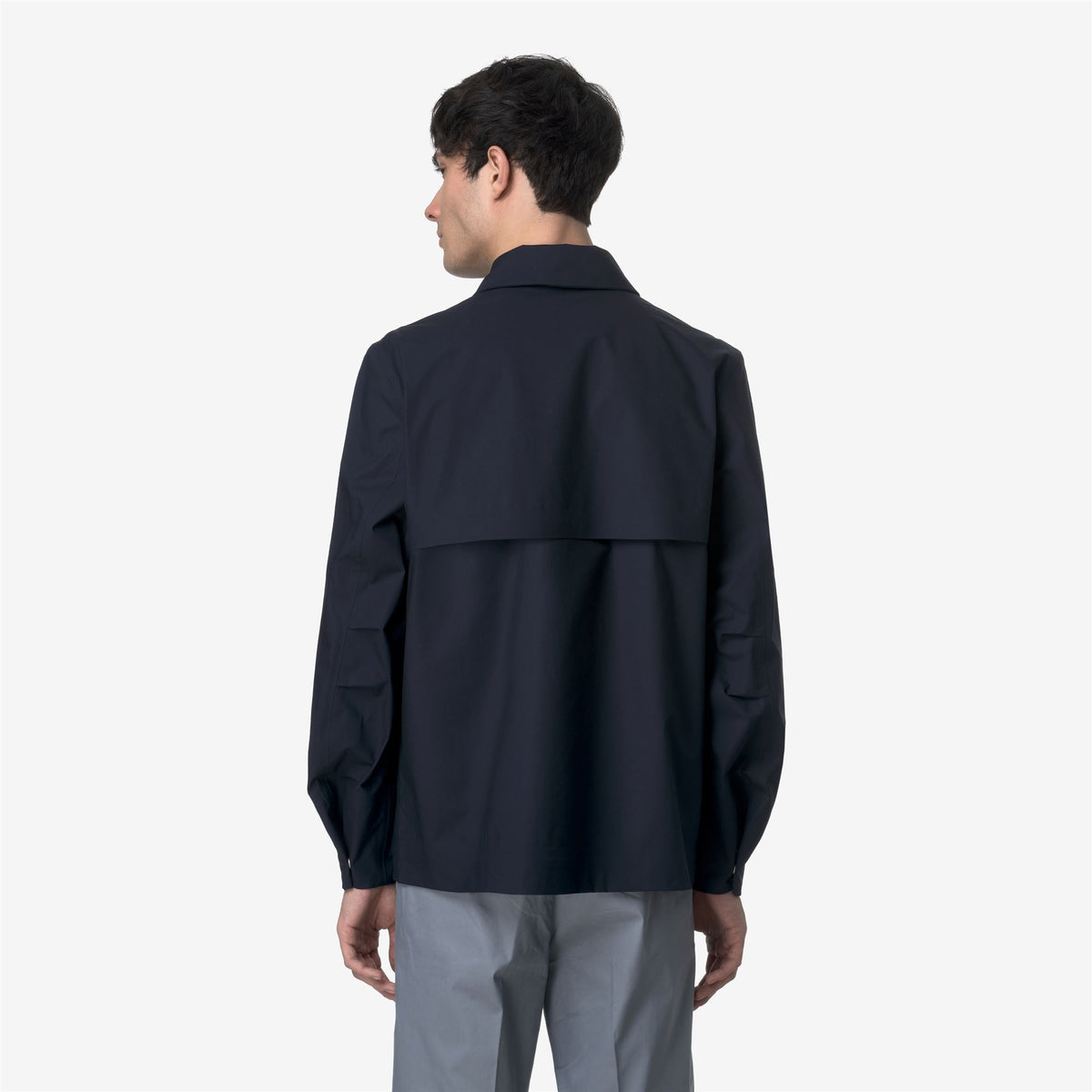 Jackets_MAN_ORION 3L POPLIN_Short_Blue Depth - BEIGE LT - Commercial 6