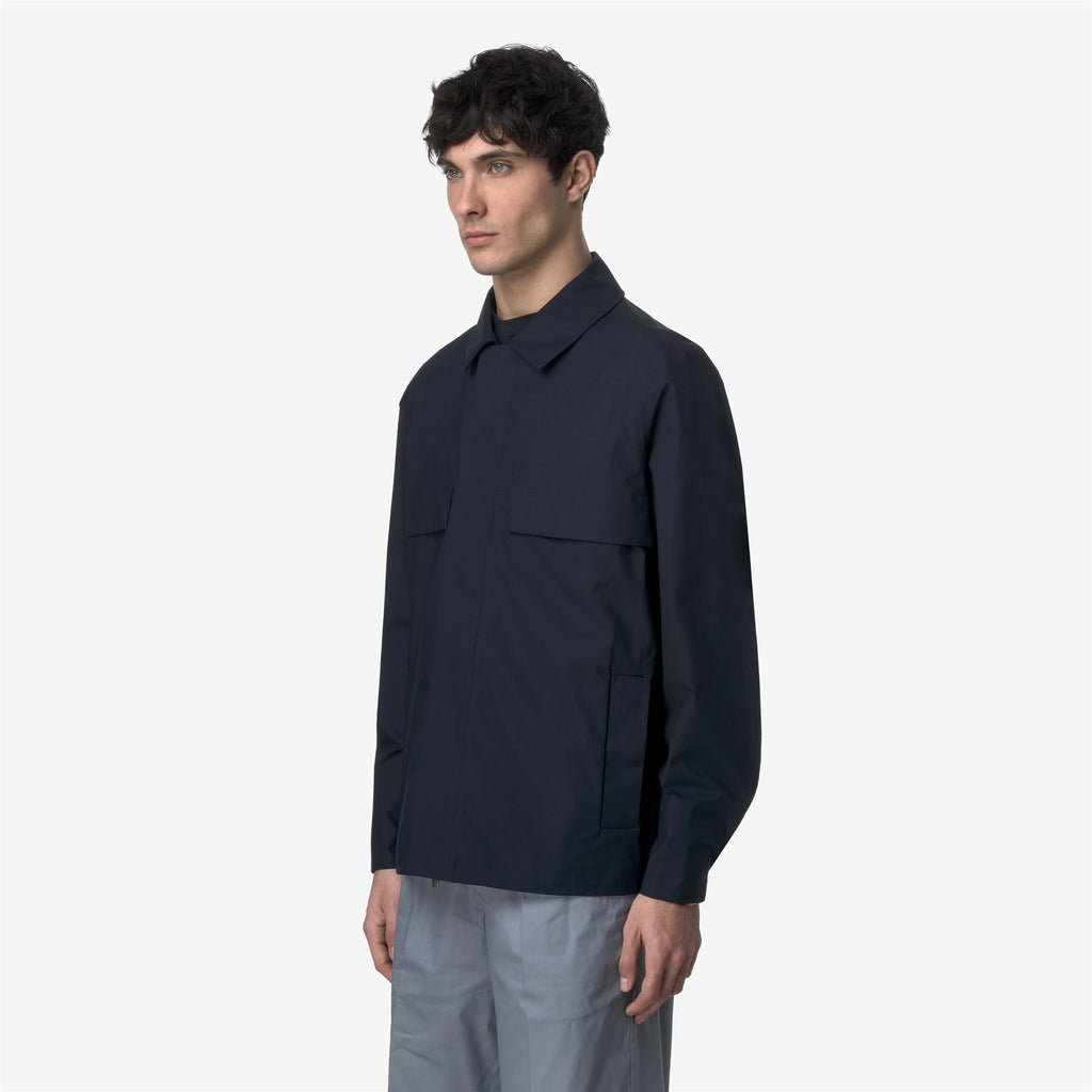 Jackets_MAN_ORION 3L POPLIN_Short_Blue Depth - BEIGE LT - Commercial 5