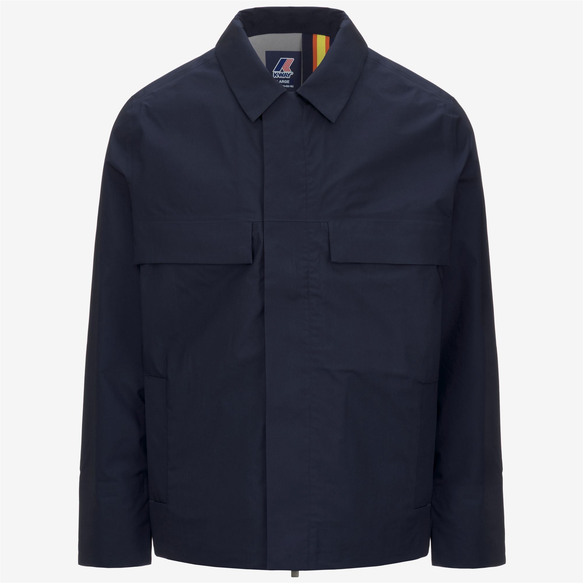 Jackets_MAN_ORION 3L POPLIN_Short_Blue Depth - BEIGE LT - Commercial 1