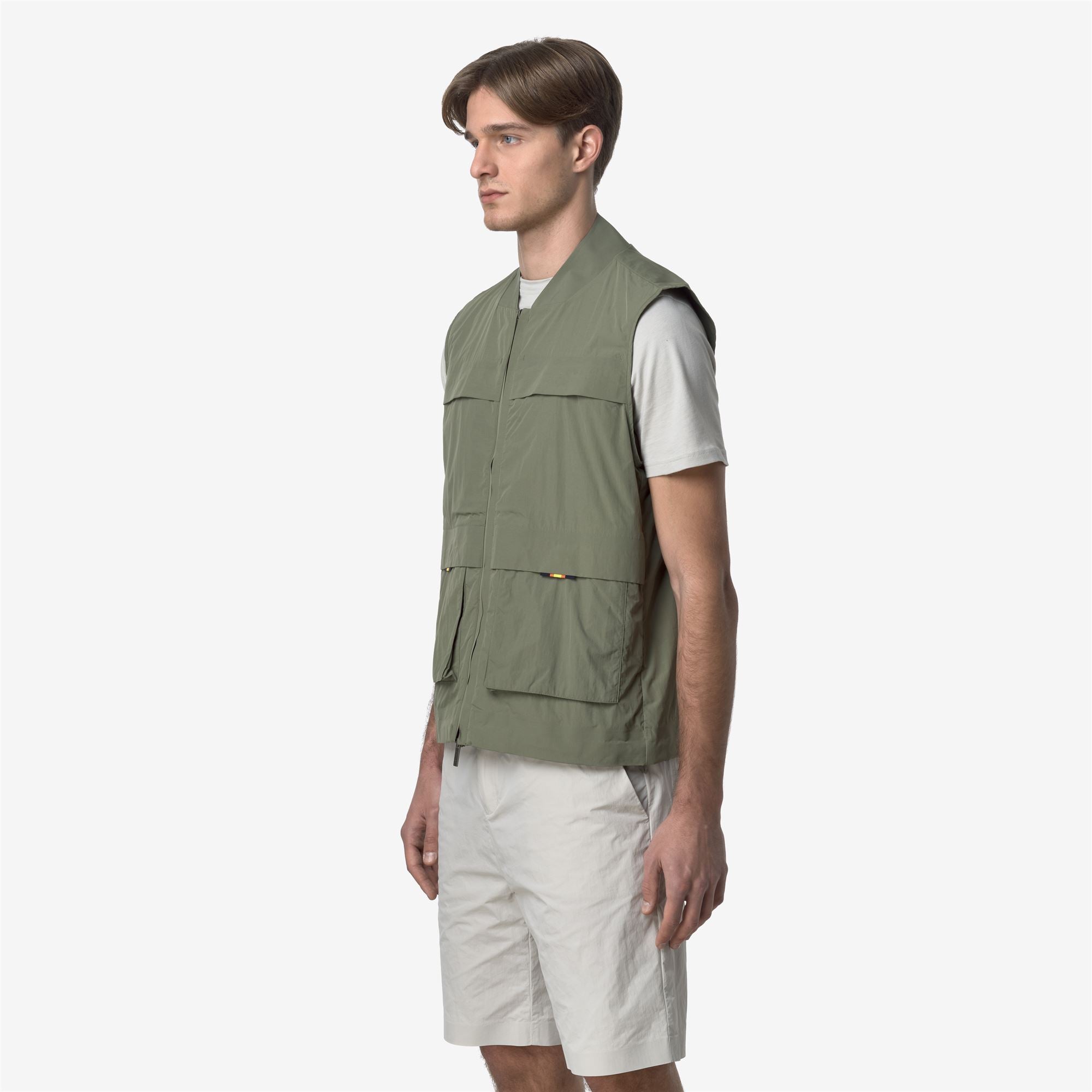 Jackets_MAN_ERHIN COTTON LIKE_Mid_Green Lichen - Commercial 5