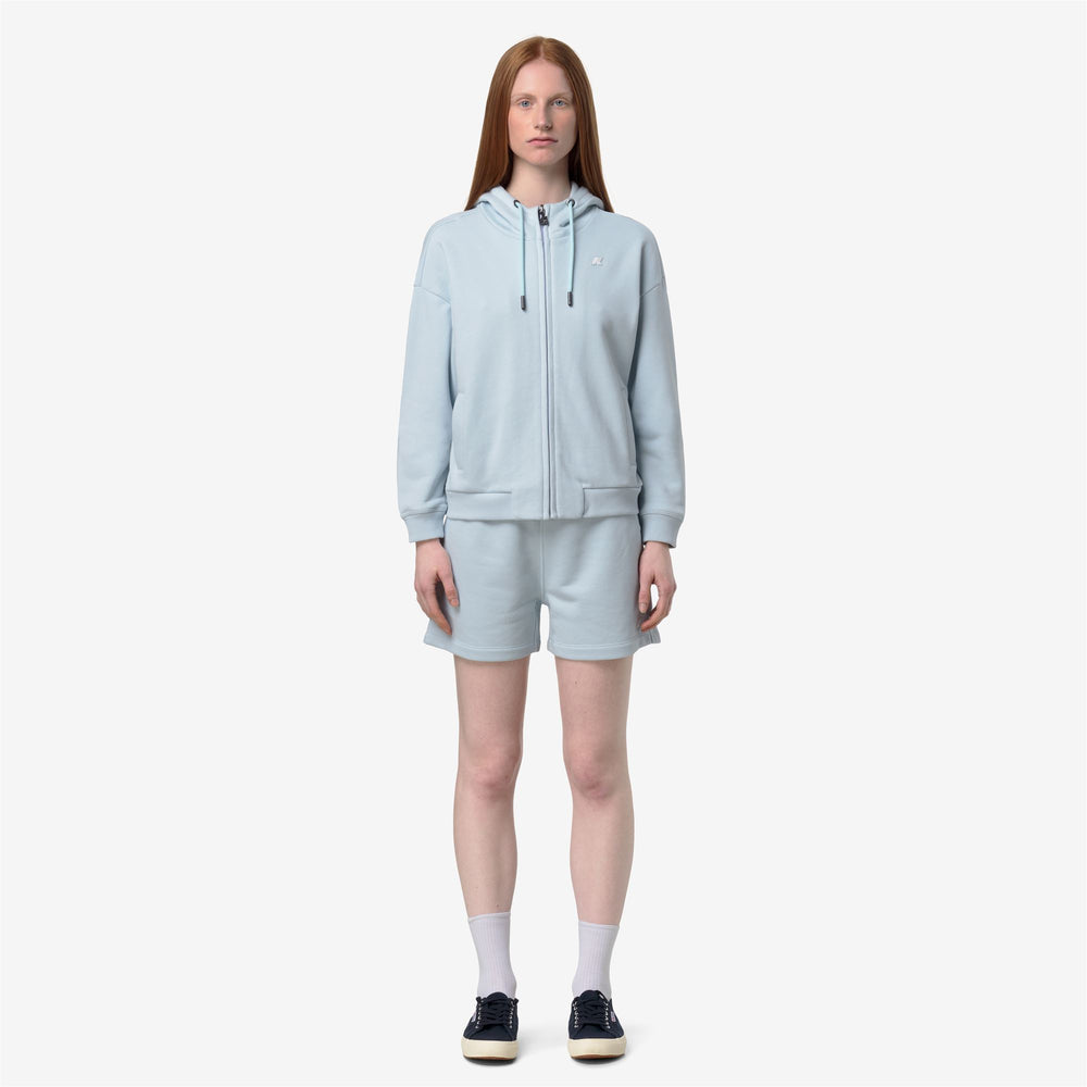ARWEN FRENCH TERRY - Fleece - Jacket - Woman - BLUE BALLAD 02