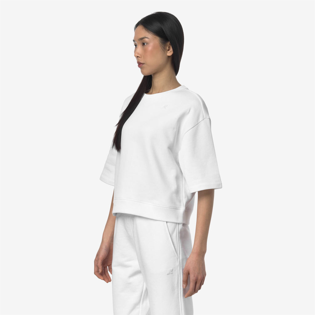 Fleece_WOMAN_GWEN FRENCH TERRY_Pull Over_White - Commercial 5