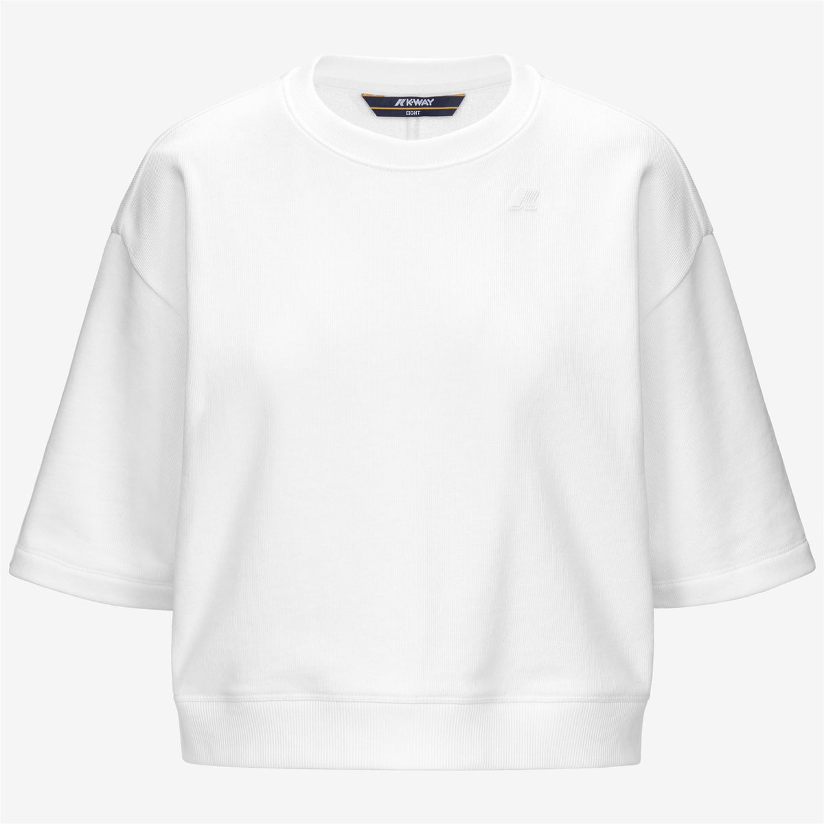 Fleece_WOMAN_GWEN FRENCH TERRY_Pull Over_White - Commercial 1