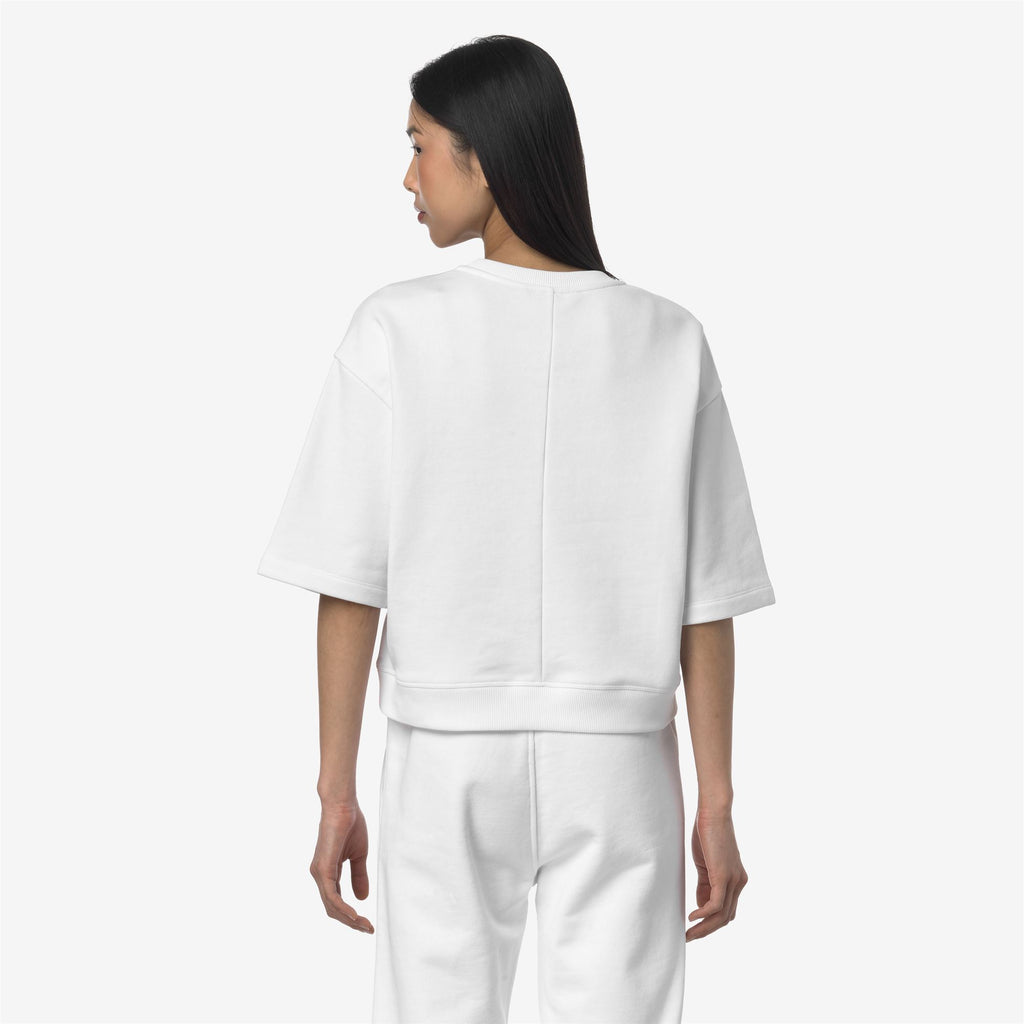 Fleece_WOMAN_GWEN FRENCH TERRY_Pull Over_White - Commercial 6