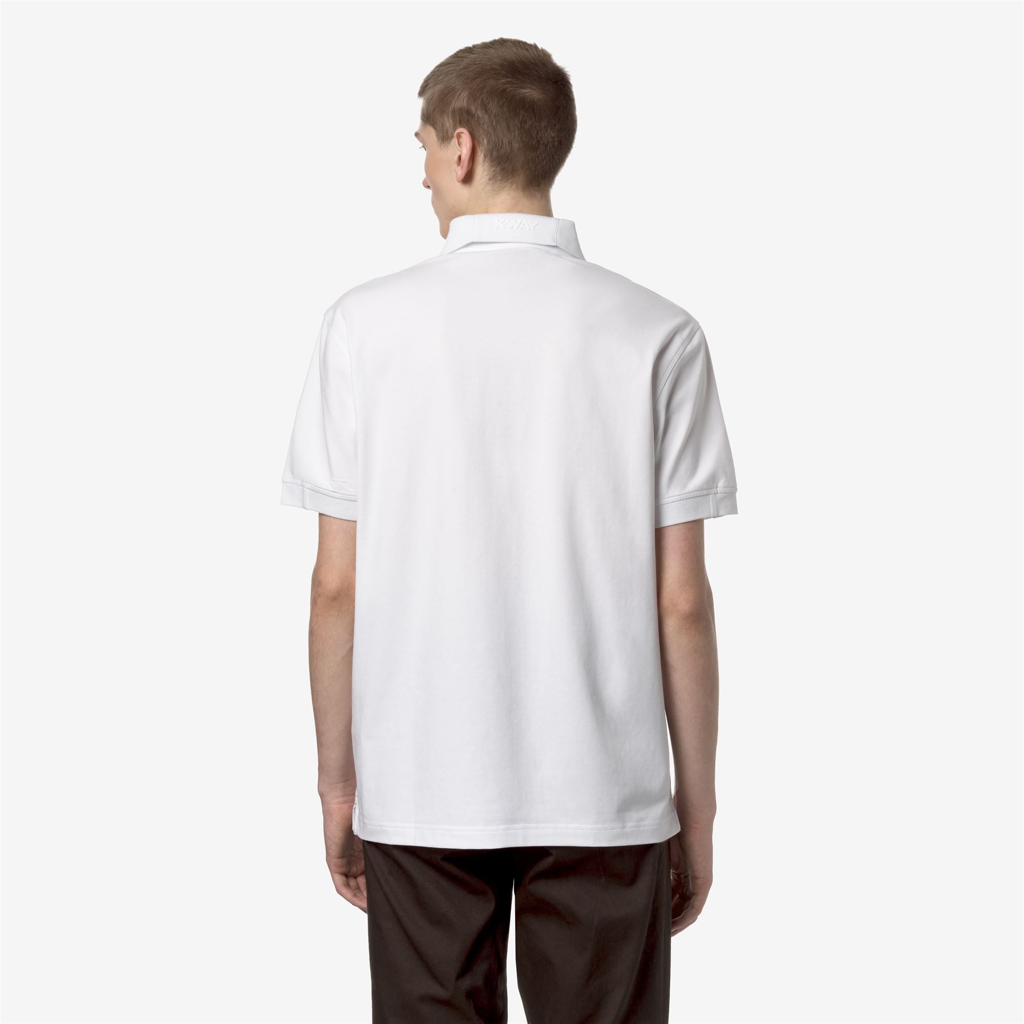 Polo Shirts_Man_ALDERIC STRETCH JERSEY_Polo_White - Commercial 6
