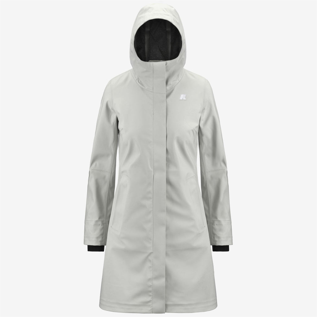 Jackets_WOMAN_STEPHY BONDED JERSEY_3/4 Length_BEIGE LT - Commercial 1