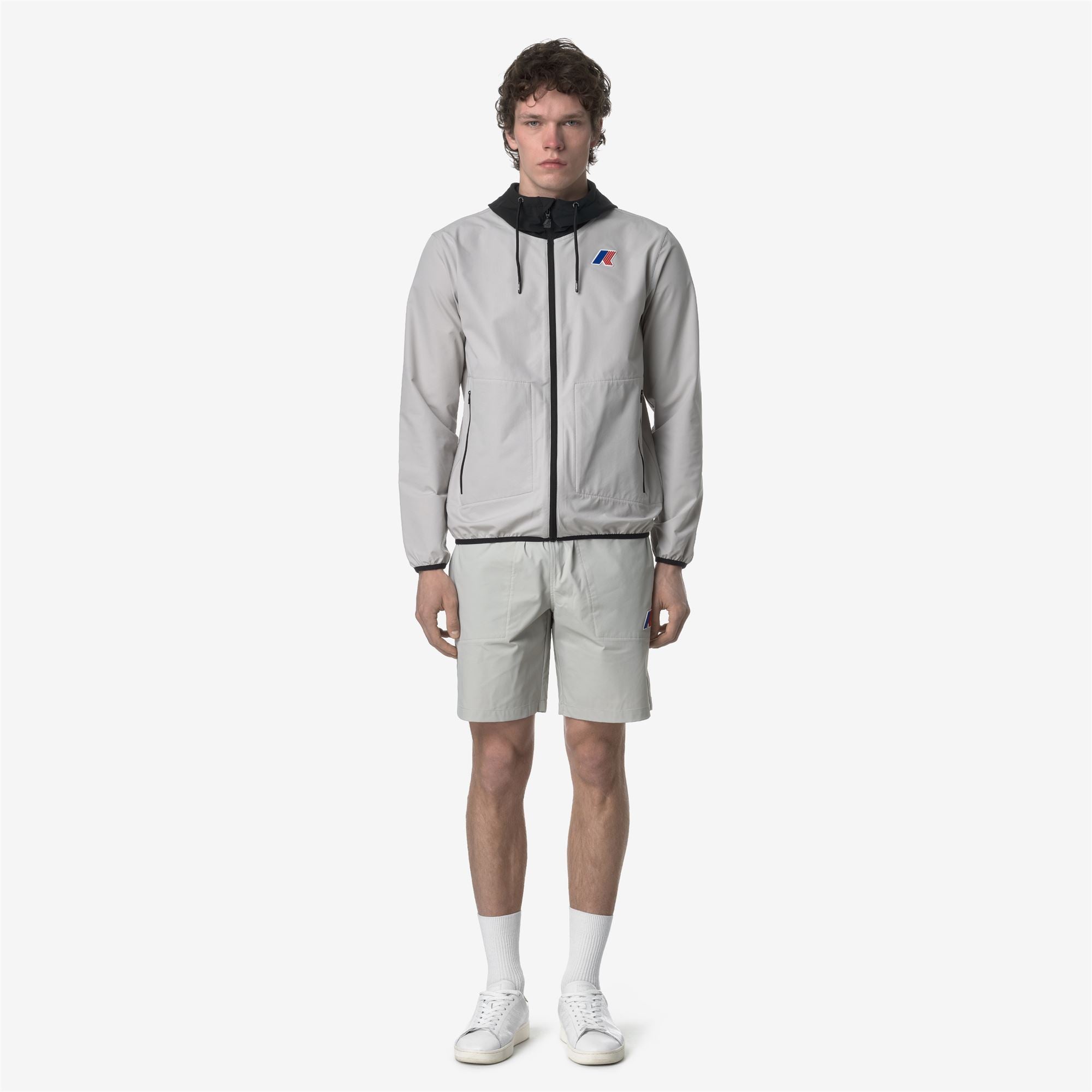 Shorts_UNISEX_NESTY LF_Sport Shorts_BEIGE LT - Commercial 4