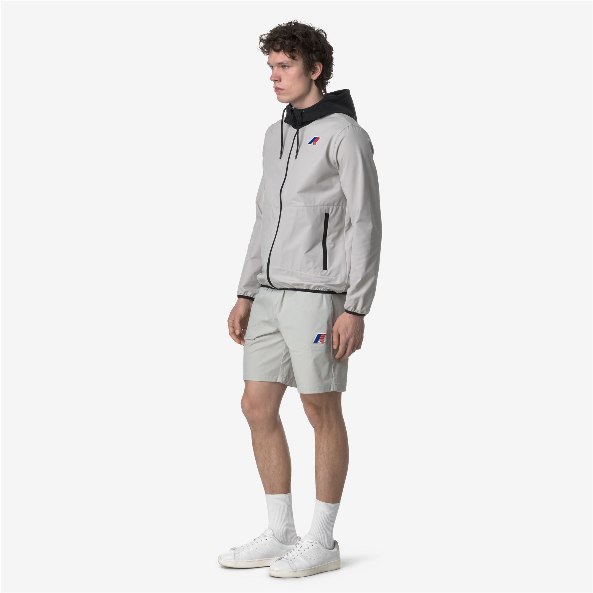 Shorts_UNISEX_NESTY LF_Sport Shorts_BEIGE LT - Commercial 5