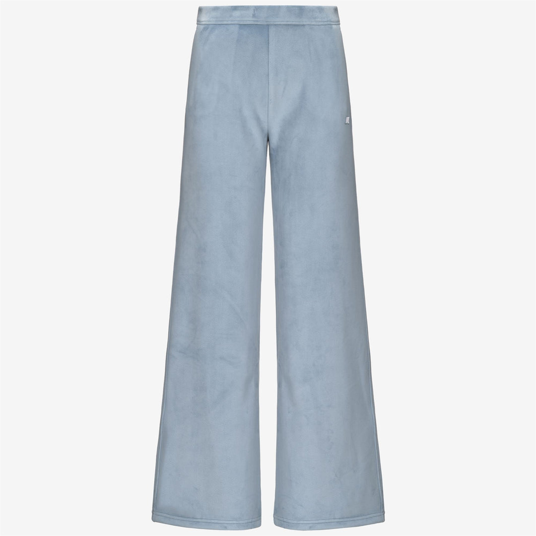 Pantalones deportivos de mujer azul con suave forro de terciopelo main