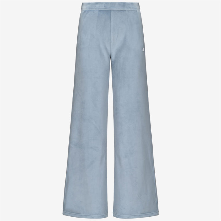 Pantalones deportivos de mujer azul con suave forro de terciopelo 5
