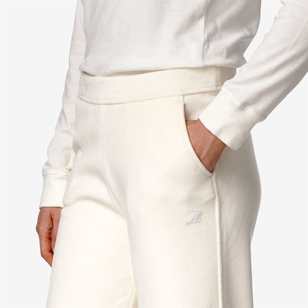 Pants_WOMAN_JENNY VELOUR POLAR_Sport Trousers_White G-White G - Commercial 7