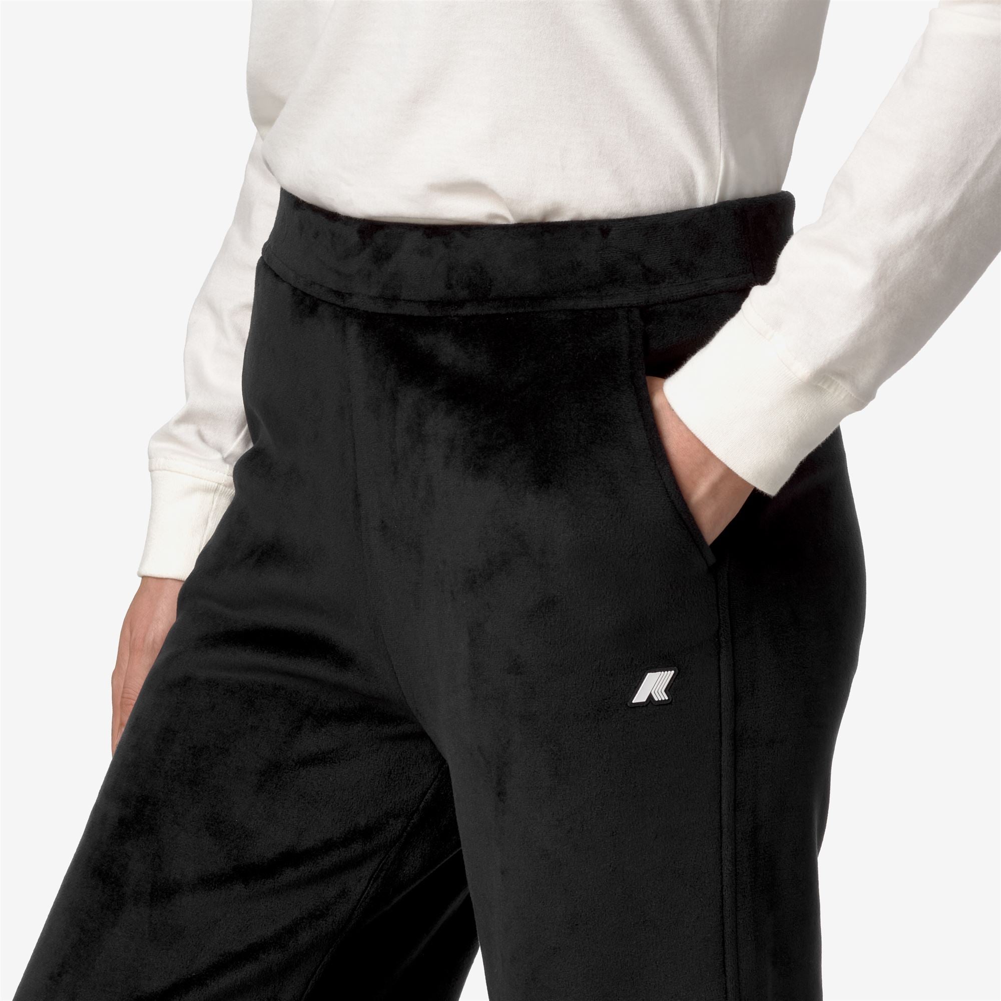 Pants_WOMAN_JENNY VELOUR POLAR_Sport Trousers_Black P-Black P - Commercial 7