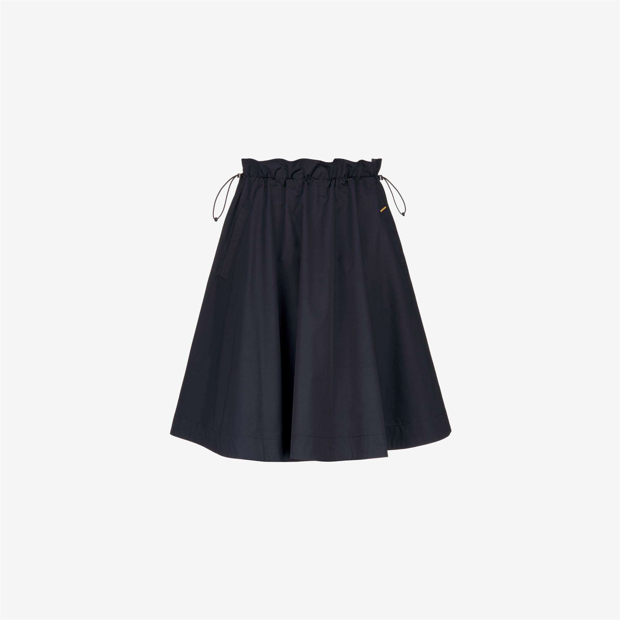 Skirts_WOMAN_GAELA SATIN_Longuette_Blue Depth - Commercial 1