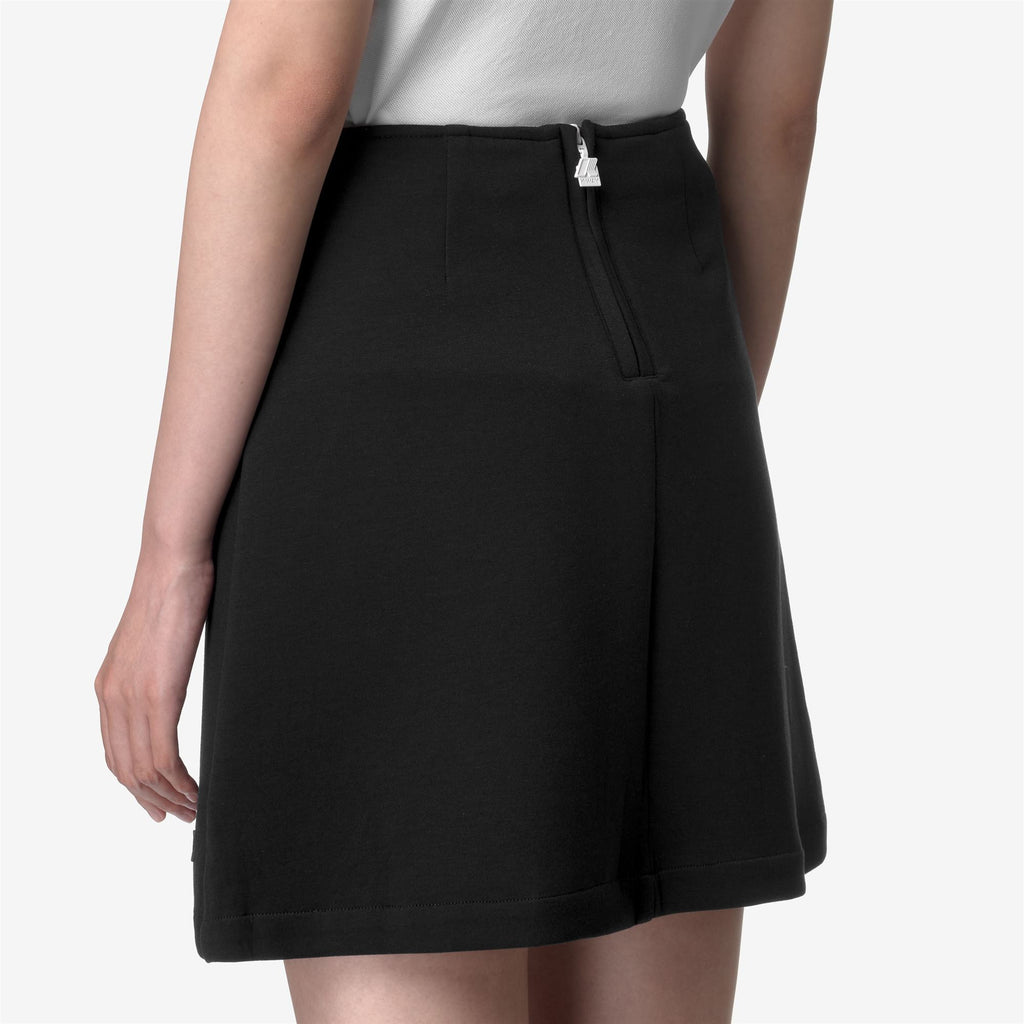 Skirts_WOMAN_VITTY LIGHT SPACER_Short_Black Pure - Commercial 7
