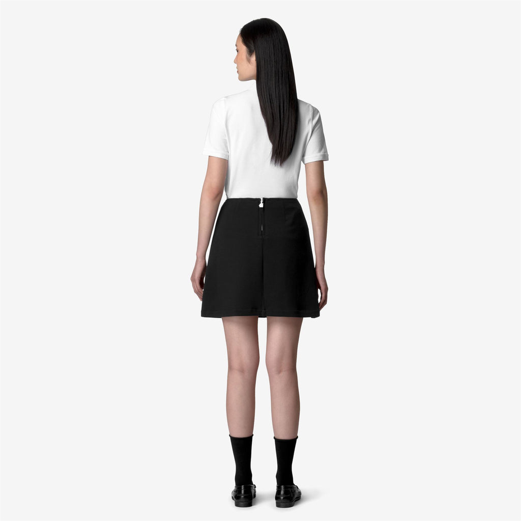 Skirts_WOMAN_VITTY LIGHT SPACER_Short_Black Pure - Commercial 6