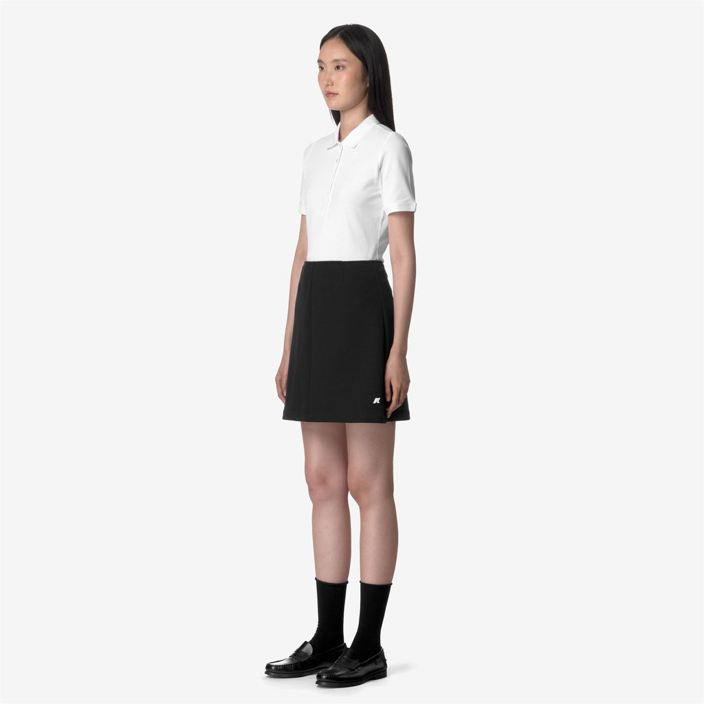 Skirts_WOMAN_VITTY LIGHT SPACER_Short_Black Pure - Commercial 5