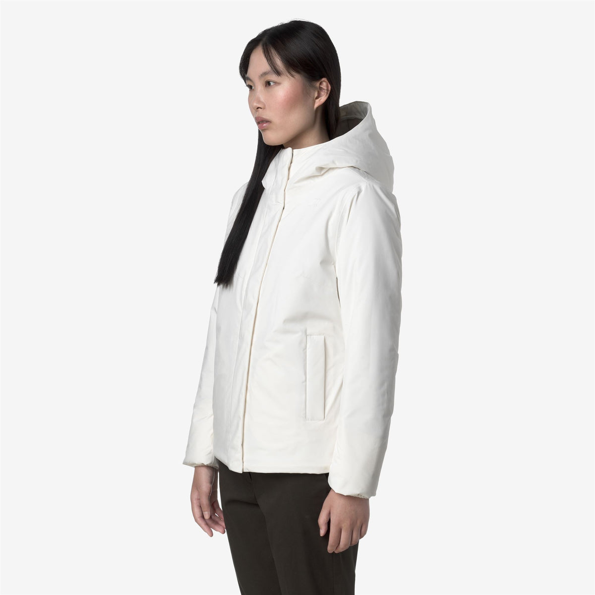 Jackets_WOMAN_LIL SOFT TOUCH MARMOTTA_Short_White G-Beige G - Commercial 5
