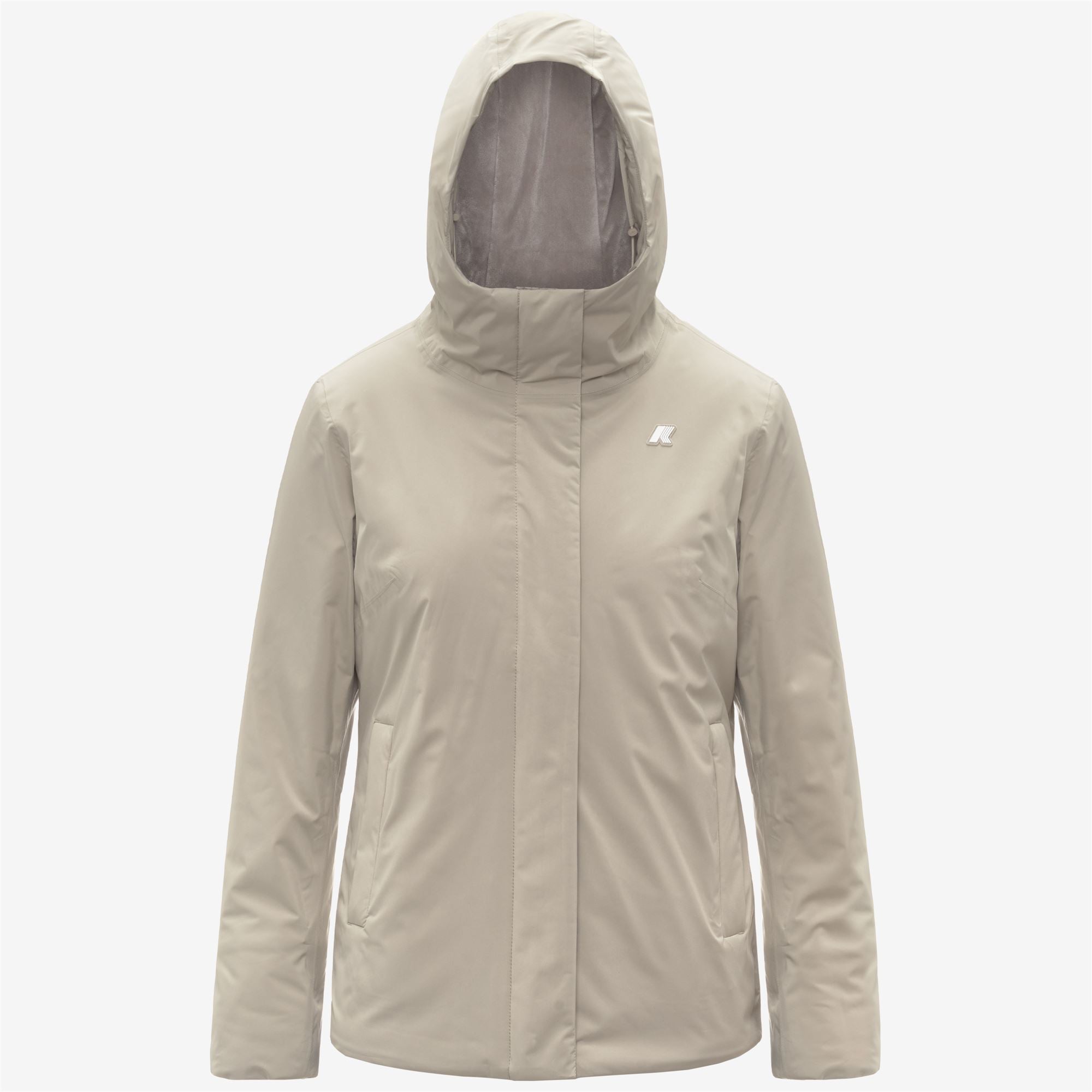 Jackets_WOMAN_LIL SOFT TOUCH MARMOTTA_Short_Beige Cashmere - Grey Goat - Commercial 1