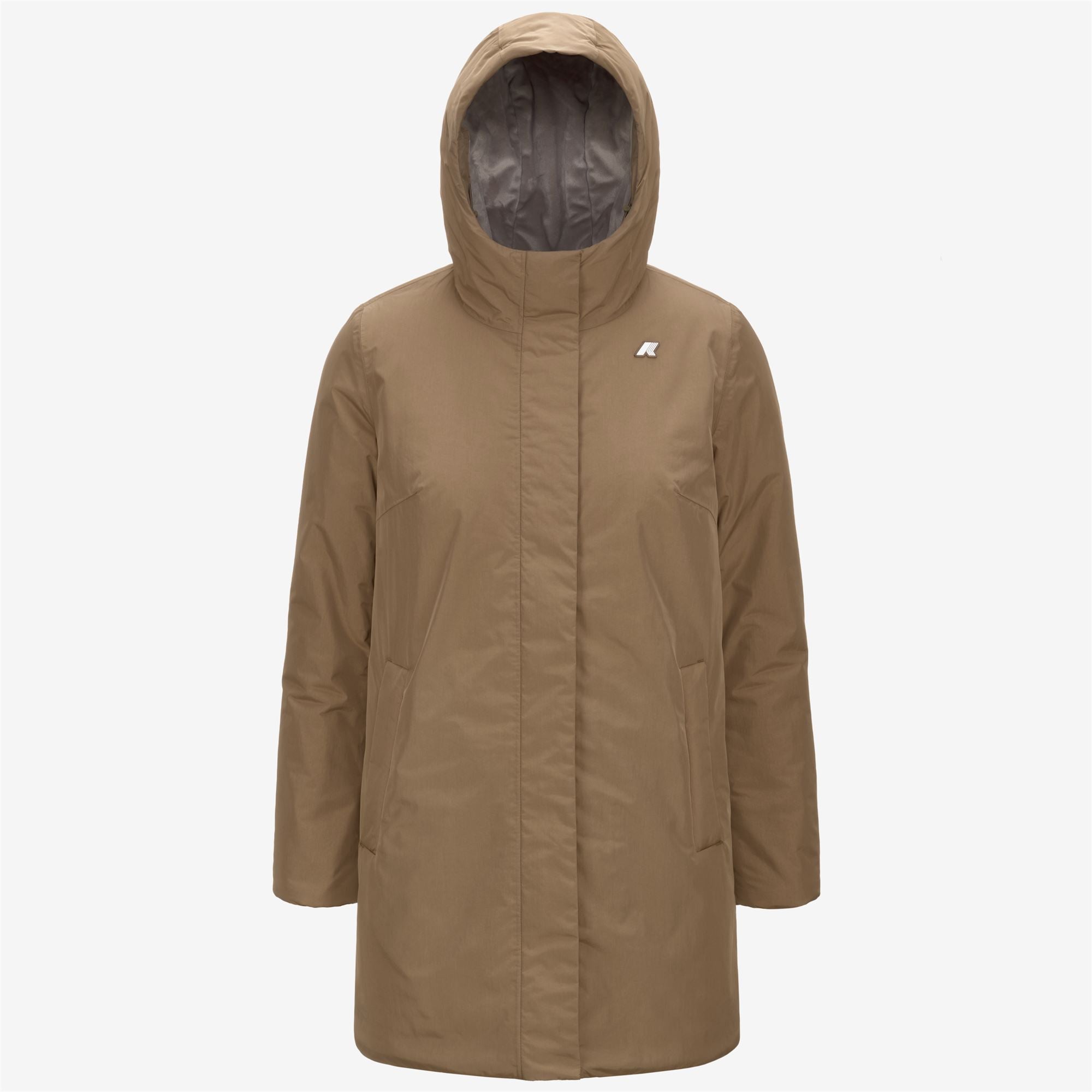 Jackets_WOMAN_SOPHIE SOFT TOUCH MARMOTTA_Mid_Brown C-Beige G - Commercial 1