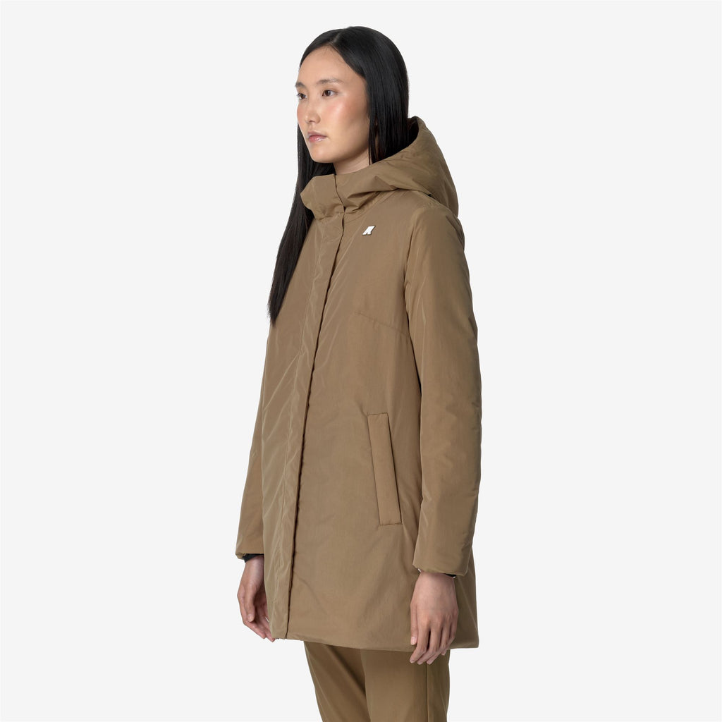 Jackets_WOMAN_SOPHIE SOFT TOUCH MARMOTTA_Mid_Brown C-Beige G - Commercial 5