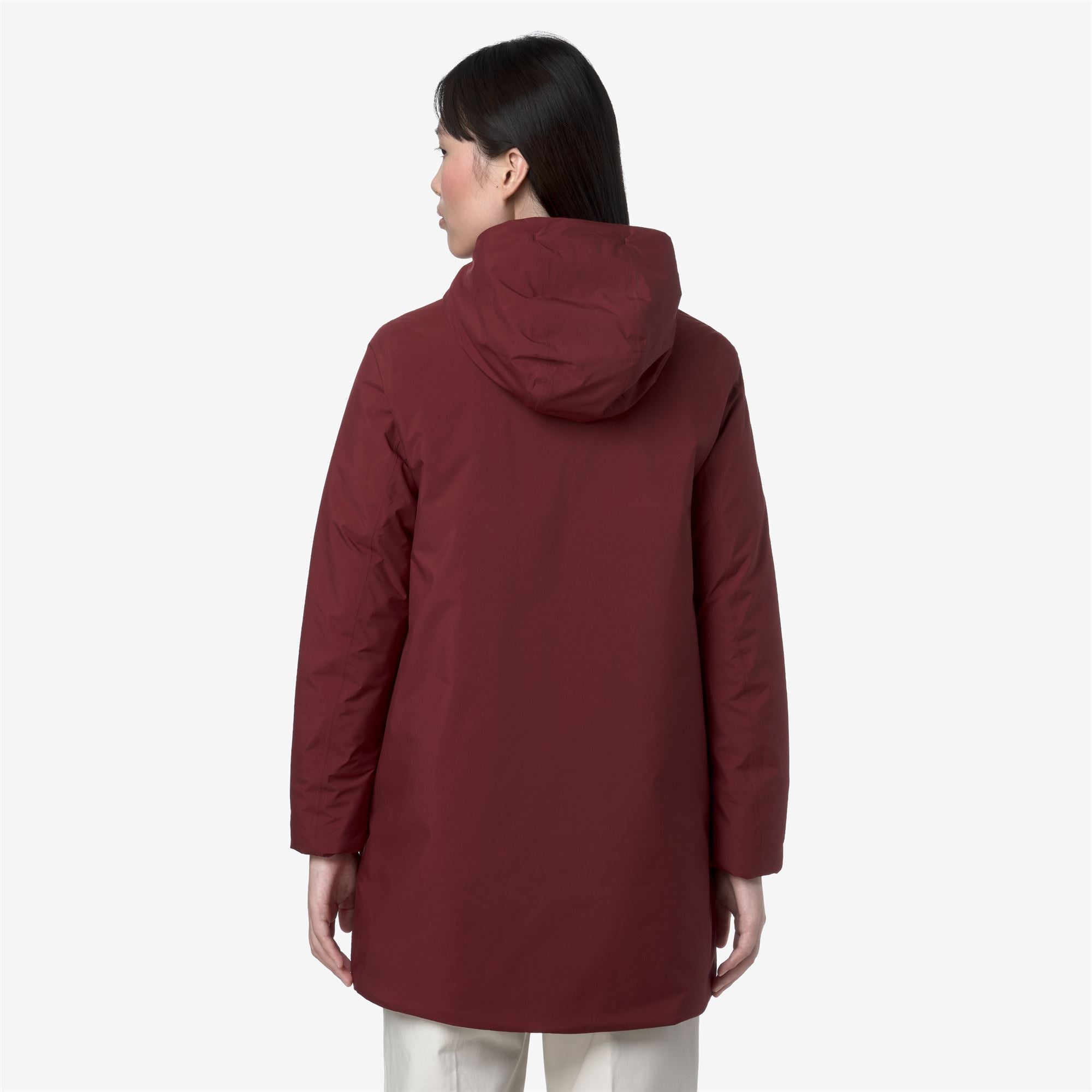 Jackets_WOMAN_SOPHIE SOFT TOUCH MARMOTTA_Mid_Red Syrah - Grey Goat - Commercial 6