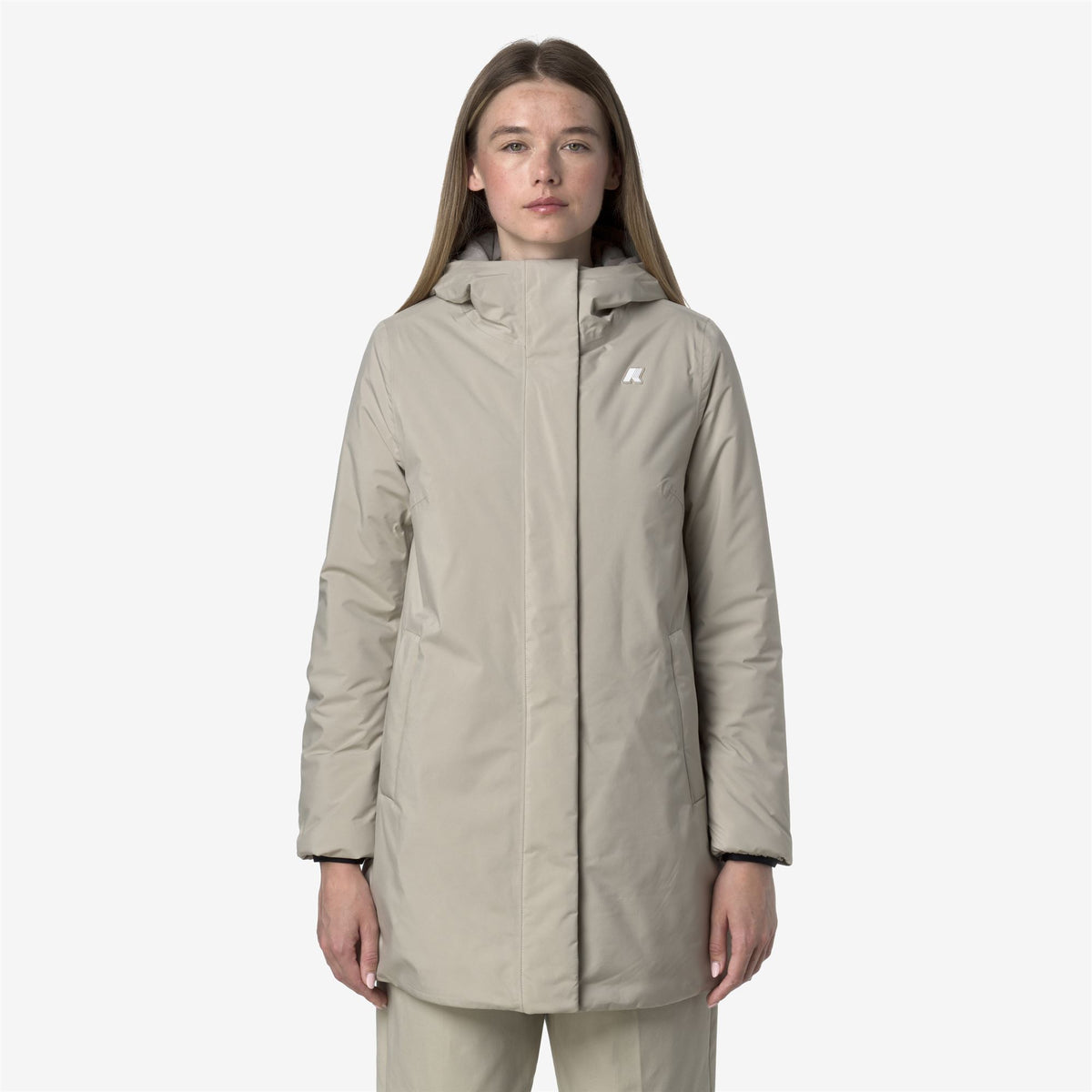 Jackets_WOMAN_SOPHIE SOFT TOUCH MARMOTTA_Mid_Beige Cashmere - Grey Goat - Commercial 4