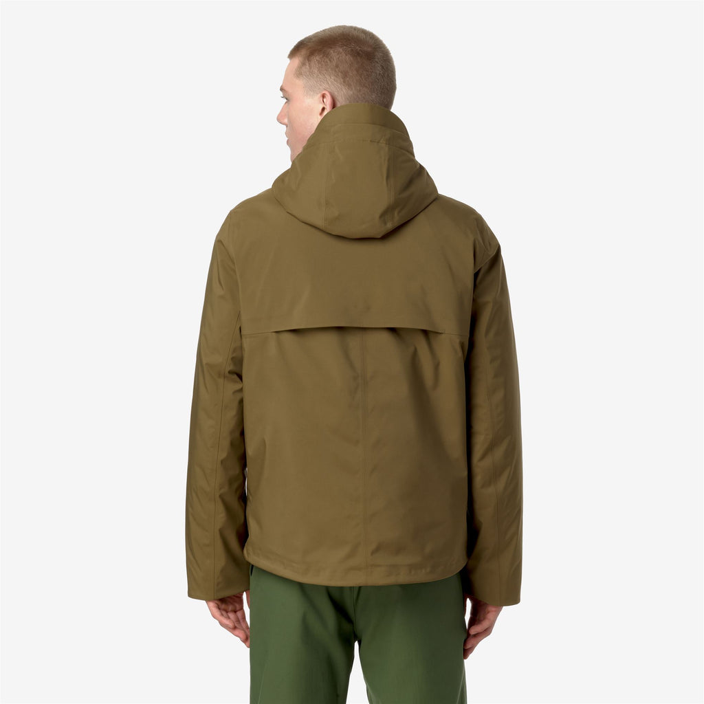 Jackets_MAN_JACKEN BONDED PADDED_Short_Brown Corda - Commercial 6