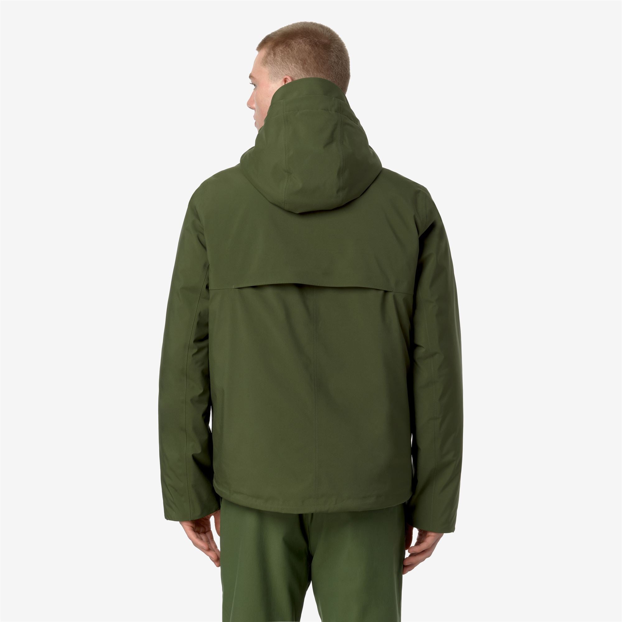Jackets_MAN_JACKEN BONDED PADDED_Short_Green Cypress - Commercial 6
