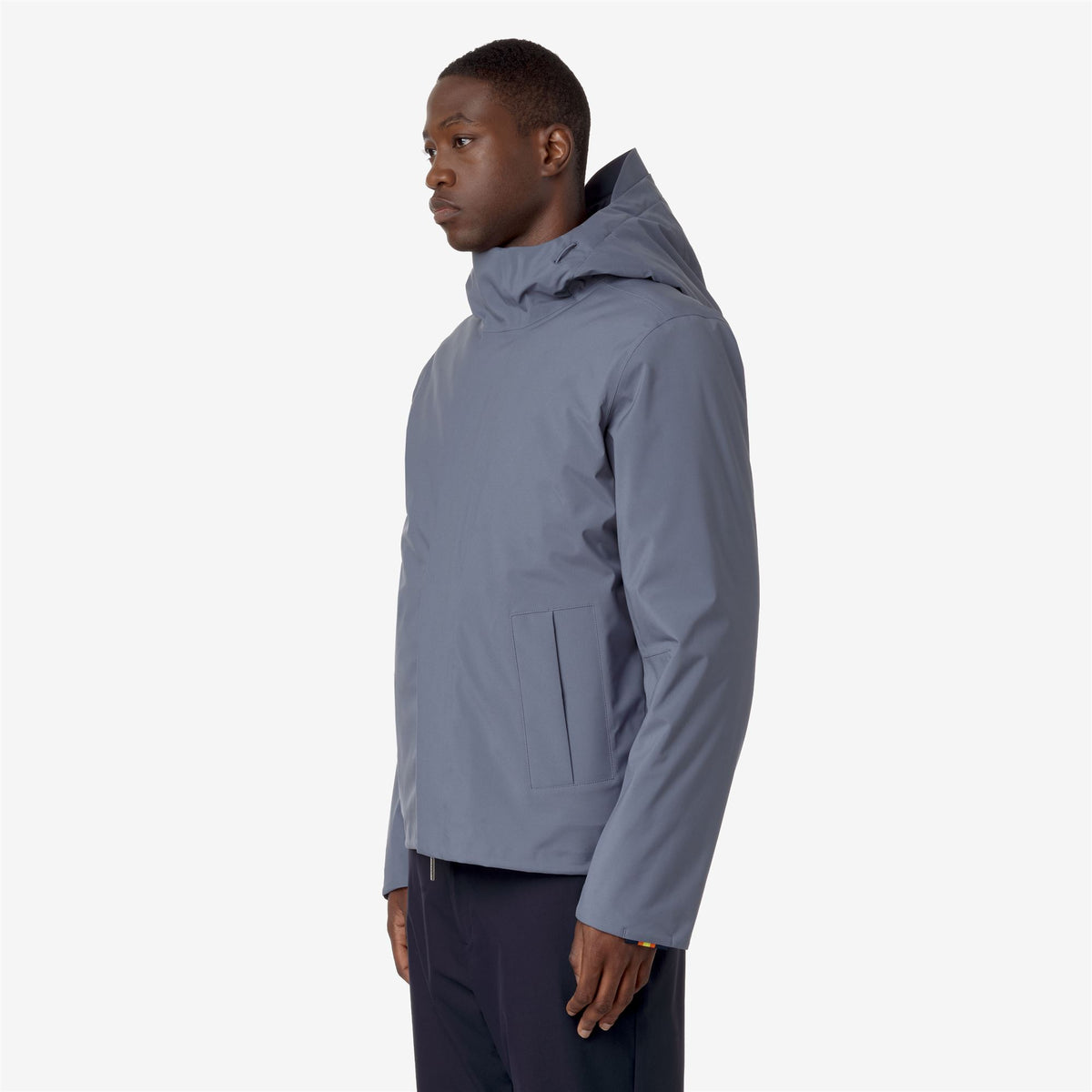 Jackets_MAN_JACKEN BONDED PADDED_Short_Grey Blue Avio - Commercial 5