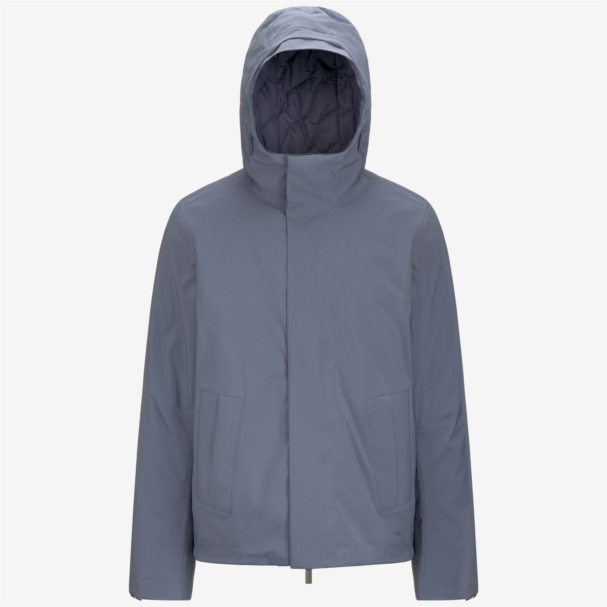 Jackets_MAN_JACKEN BONDED PADDED_Short_Grey Blue Avio - Commercial 1