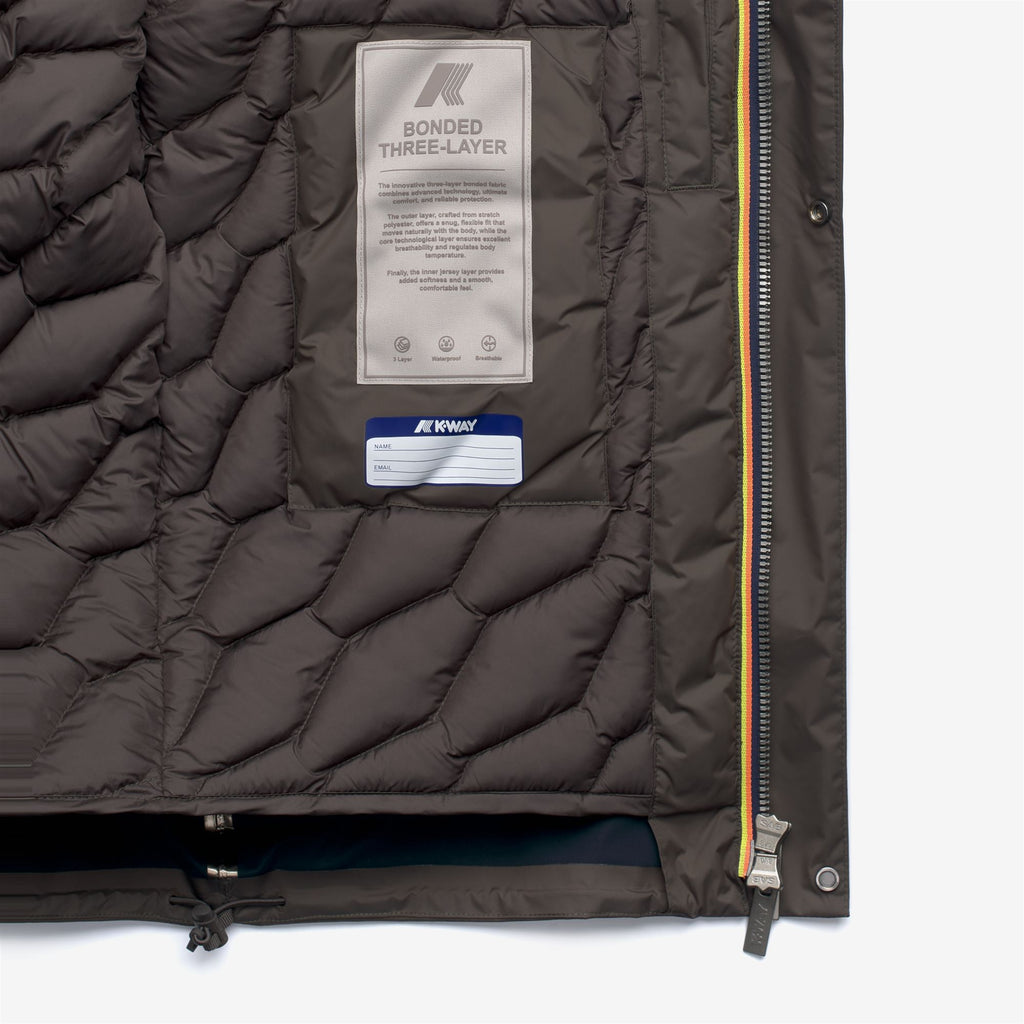 Jackets_MAN_JACKEN BONDED PADDED_Short_Black Olive Combo - Black Olive - Commercial 2