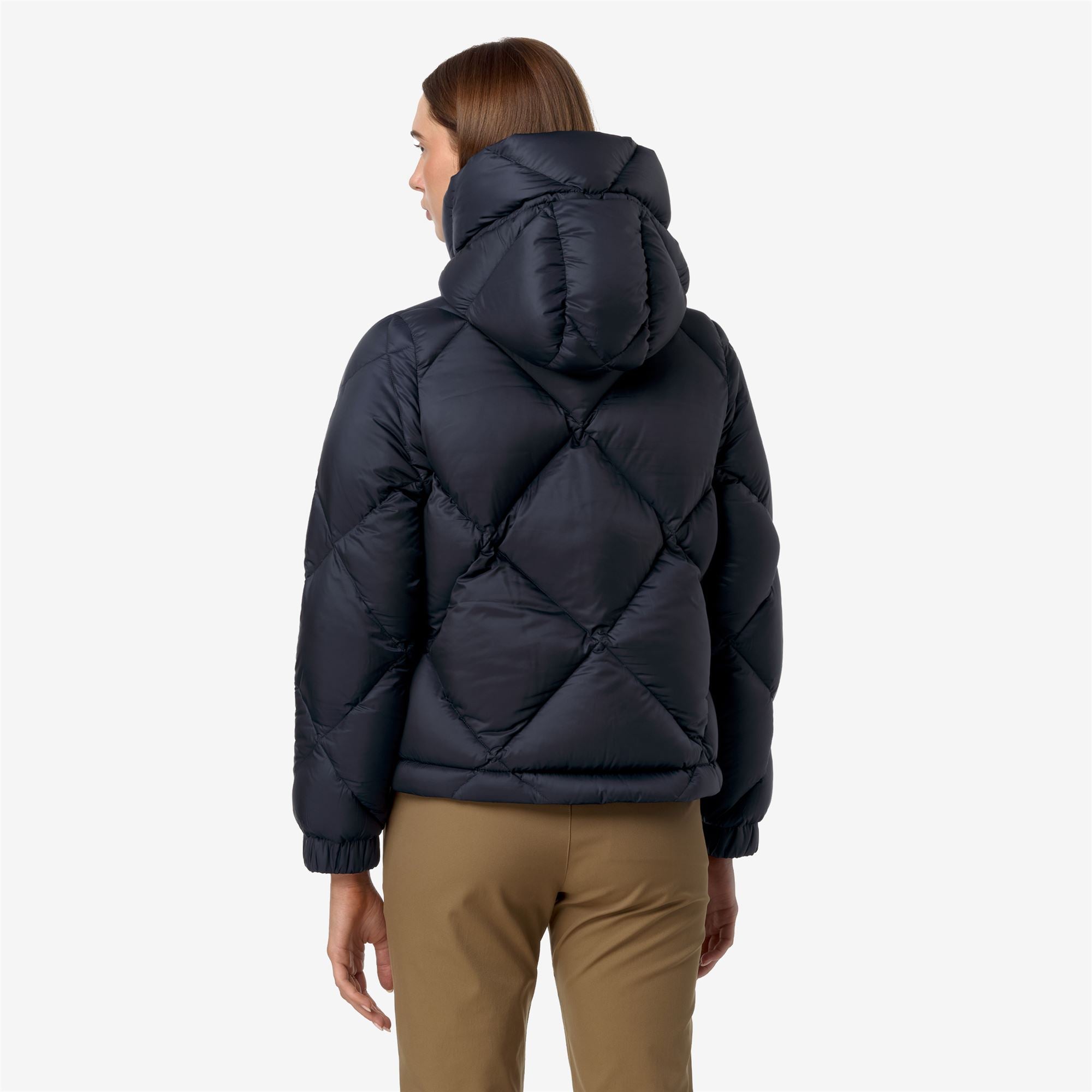 Jackets Woman NINEV SUPER LIGHT THERMO HEAVY Short BLUE DEPTH