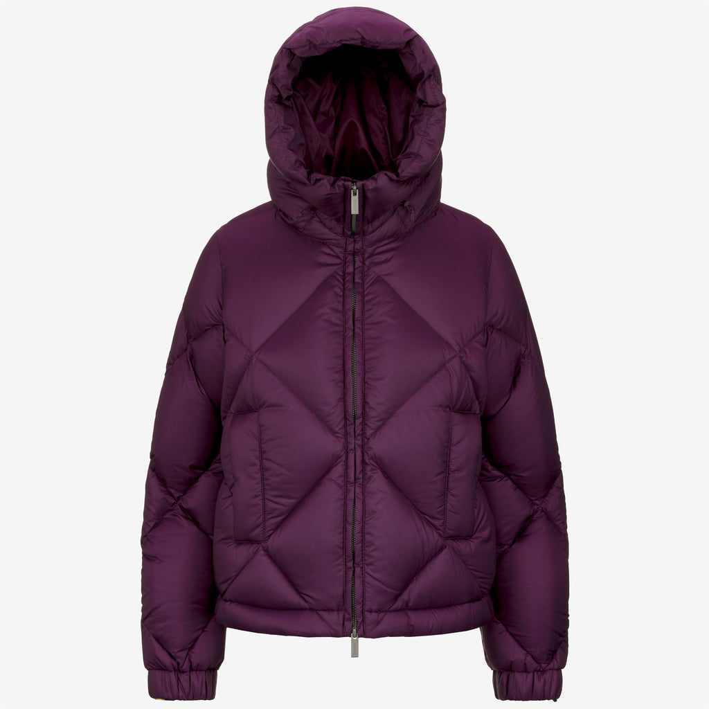 Jackets_WOMAN_NINEV SUPER LIGHT THERMO HEAVY_Short_Violet Dk Purple - Commercial 1