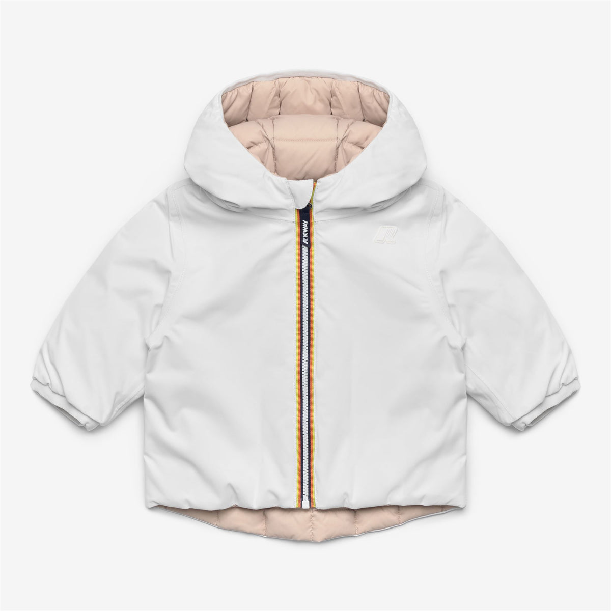Jackets_KID UNISEX_E. JACK ST THERMO DOUBLE_Short_White G-Pink T - Commercial 2
