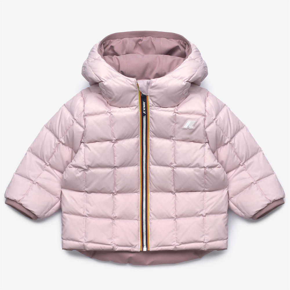 Brown unisex Kid's Reversible Thermo Winter Jacket 02