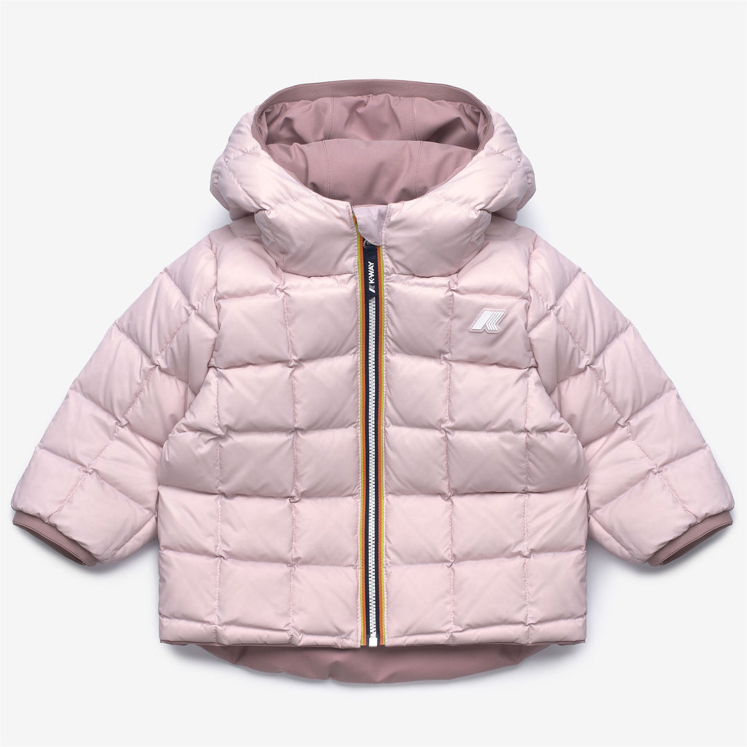 Giacca invernale termica reversibile unisex marrone per bambini main