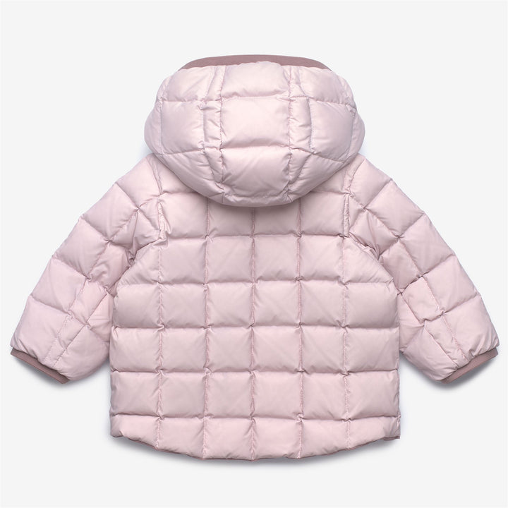 Giacca invernale termica reversibile unisex marrone per bambini 4