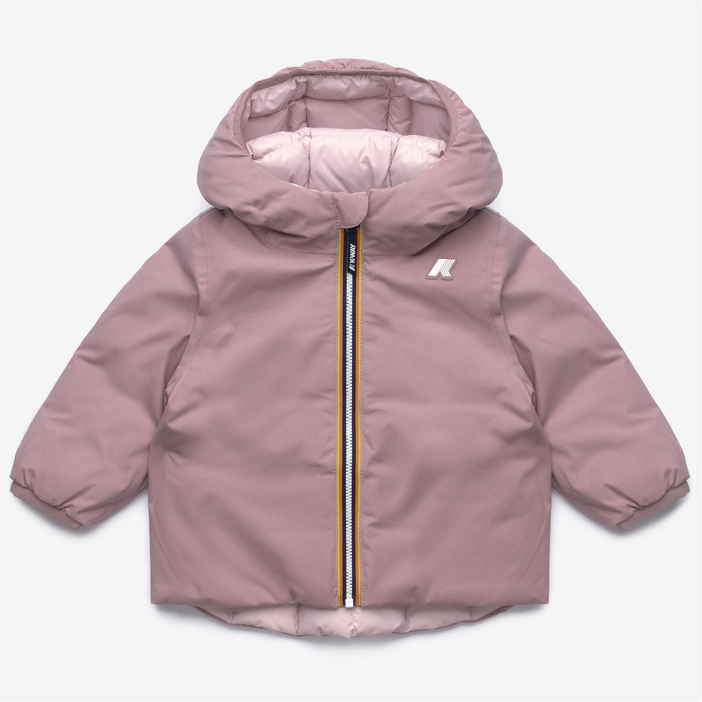 Jackets_KID UNISEX_E. JACK ST THERMO DOUBLE_Short_Rose Pinkish - Rose Hushed - Commercial 1