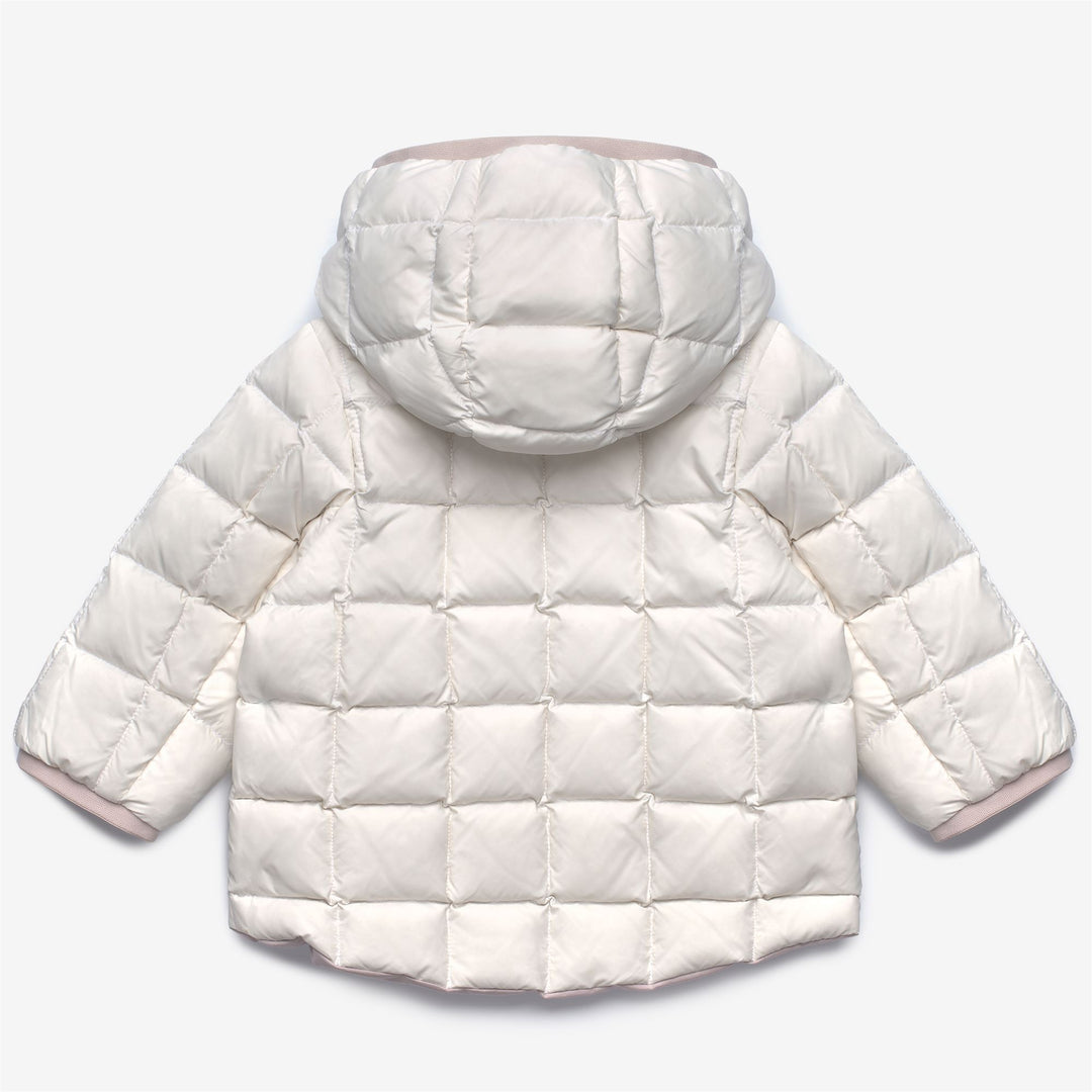 Grey unisex Kids Reversible Short Winter Jacket main