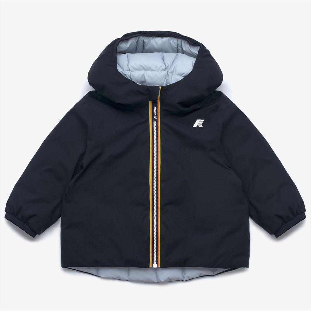 Jackets_KID UNISEX_E. JACK ST THERMO DOUBLE_Short_Blue Depth - Blue Avio - Commercial 1