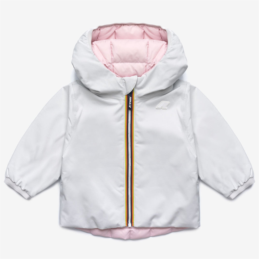 Jackets_KID UNISEX_E. JACK ST THERMO DOUBLE_Short_White Natural - Pink Sallow - Commercial 3