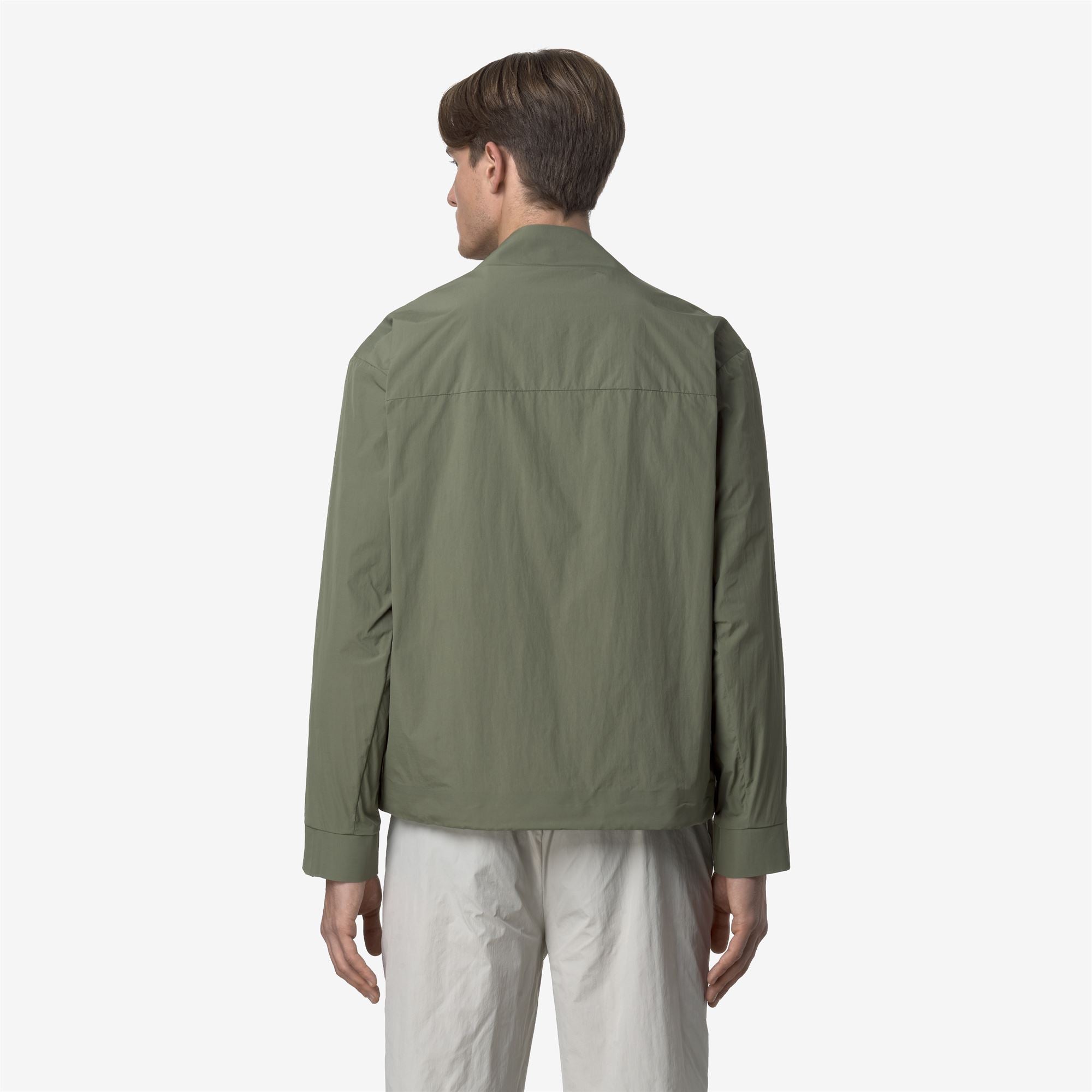 Jackets_MAN_BARION COTTON LIKE_Short_Green Lichen - Commercial 6