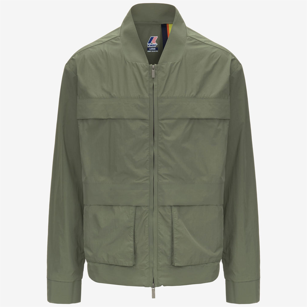 Jackets_MAN_BARION COTTON LIKE_Short_Green Lichen - Commercial 1