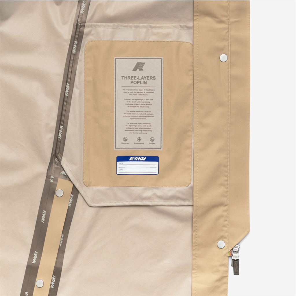 Jackets_WOMAN_JESY 3L POPLIN_Long_Beige Rope - BEIGE LT - Commercial 2
