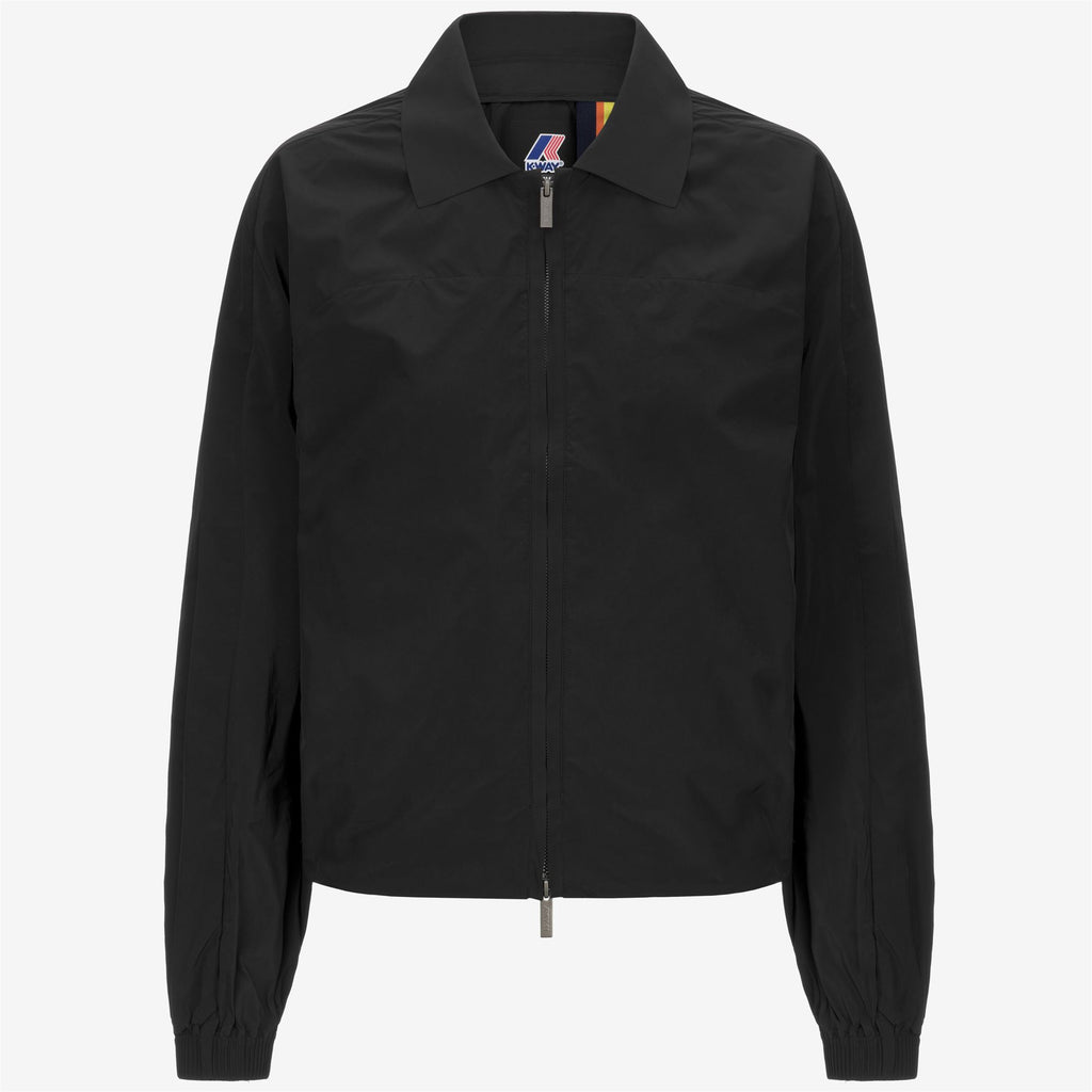 Jackets_WOMAN_JORDIN PEACH COTTON LIKE_Short_Black Pure - Commercial 1