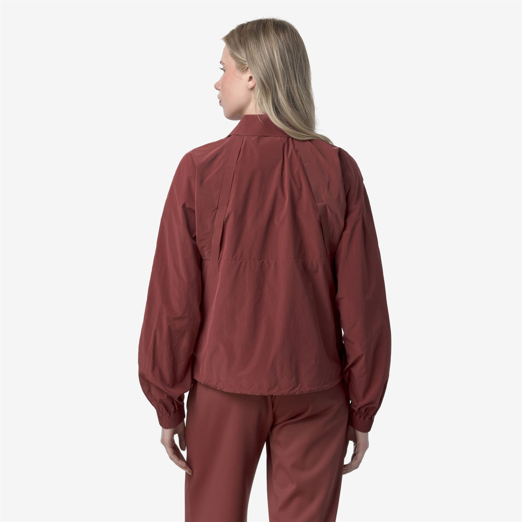 Jackets_WOMAN_JORDIN PEACH COTTON LIKE_Short_Red Brownish - Commercial 6