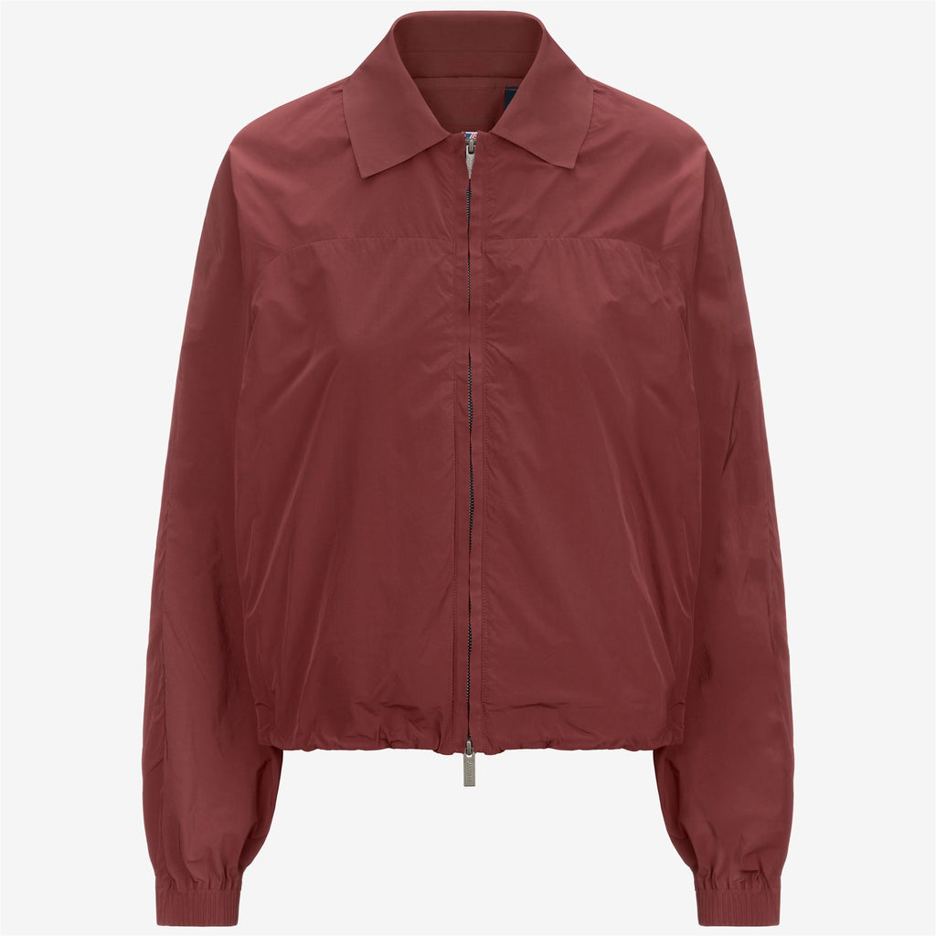 Jackets_WOMAN_JORDIN PEACH COTTON LIKE_Short_Red Brownish - Commercial 1