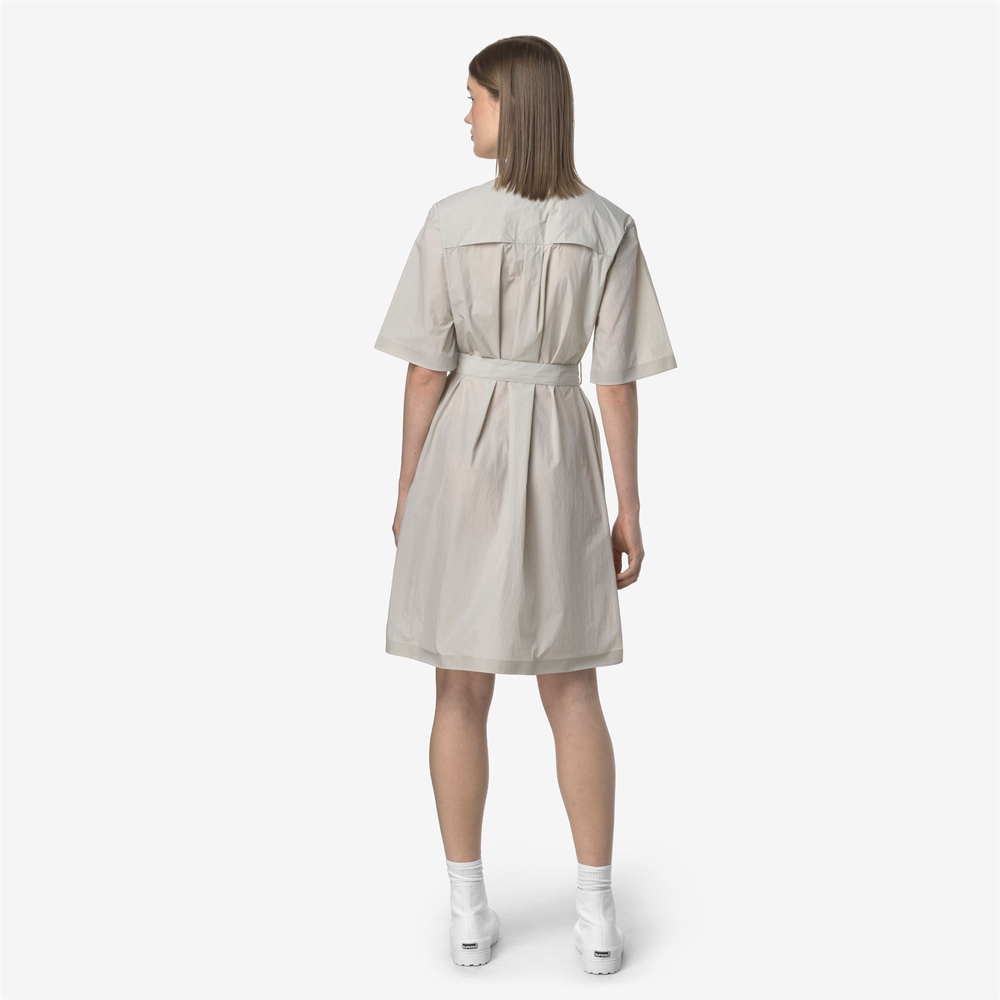 Jackets_WOMAN_LIZY_3/4 Length_BEIGE LT - Commercial 6