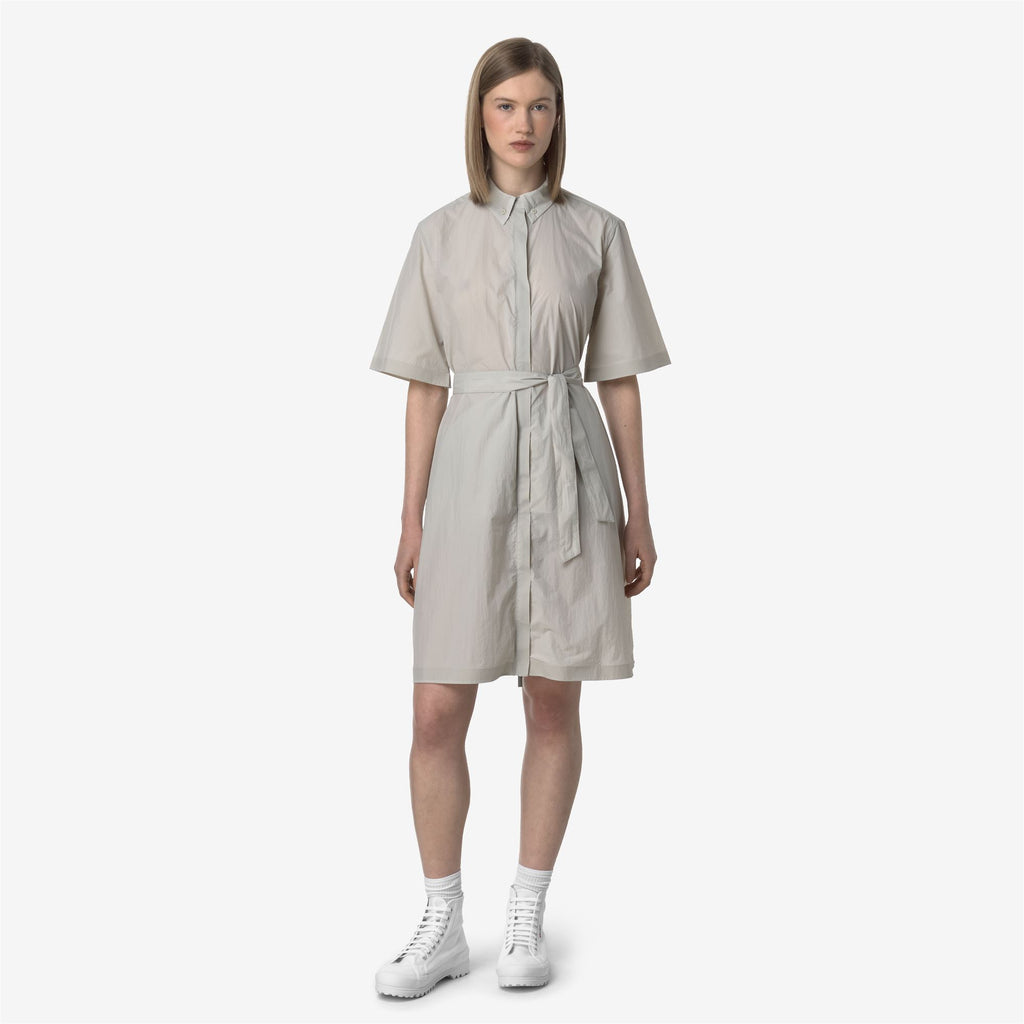 Jackets_WOMAN_LIZY_3/4 Length_BEIGE LT - Commercial 4